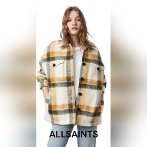ALLSAINTS FENIX CHECK JACKET